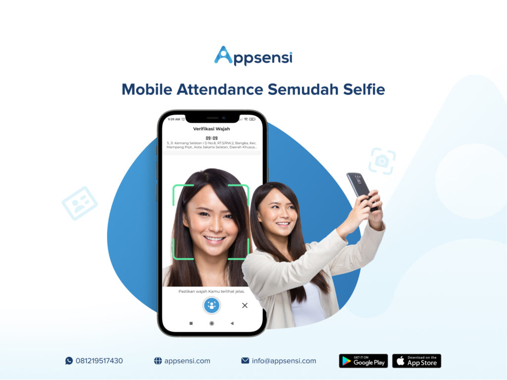 Image blog Mobile Attendance semudah selfie